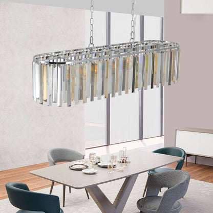 Clear Chandelier Crystal Ceiling Light