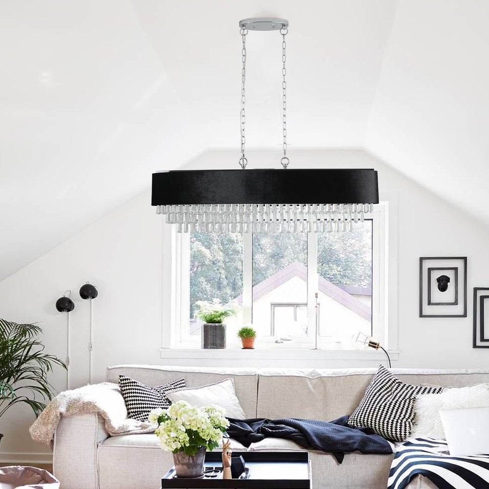 Clear Chandelier Crystal Ceiling Light