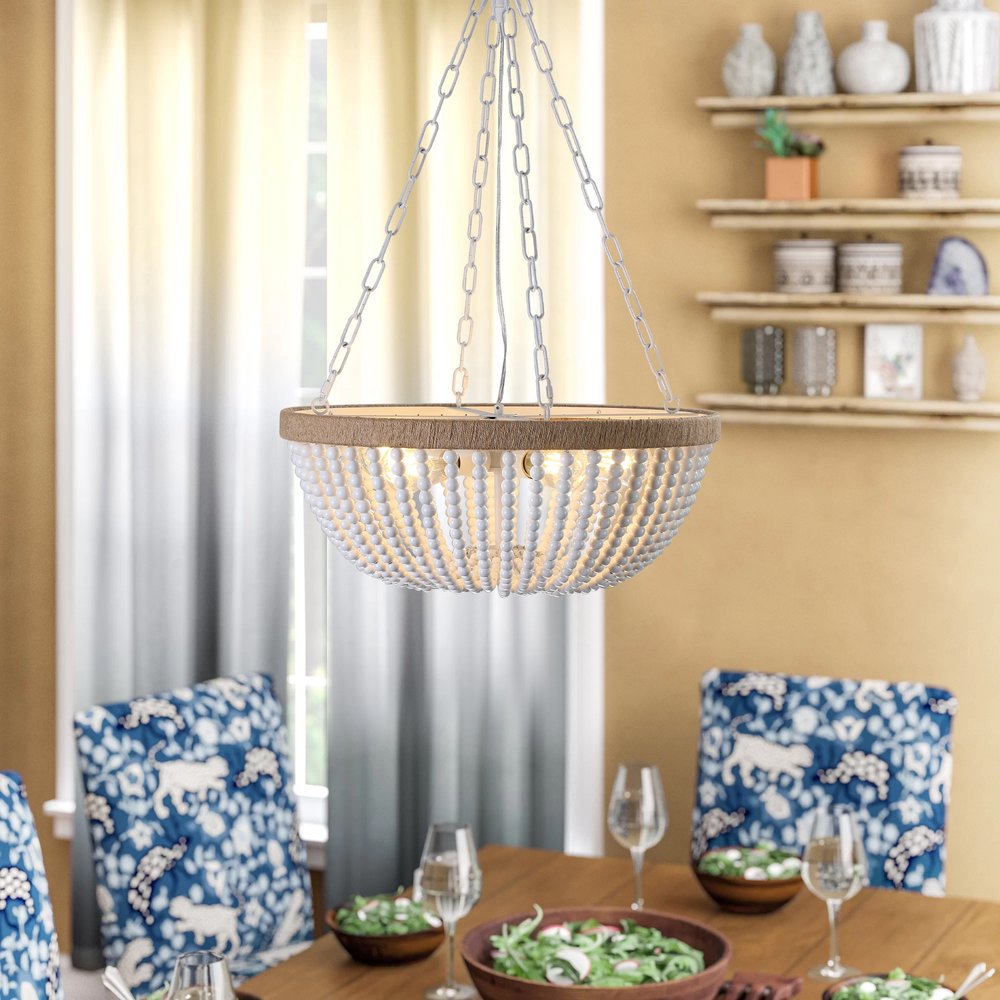 Brown Chandelier Metal Ceiling Light