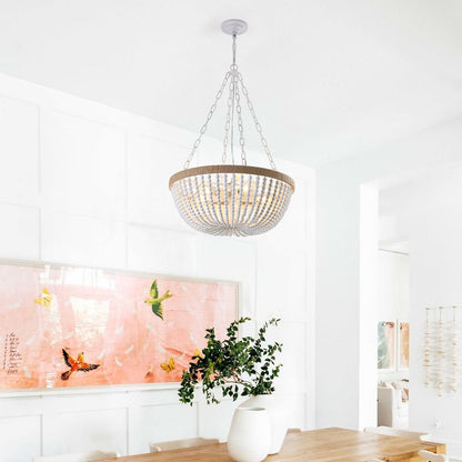 Brown Chandelier Metal Ceiling Light