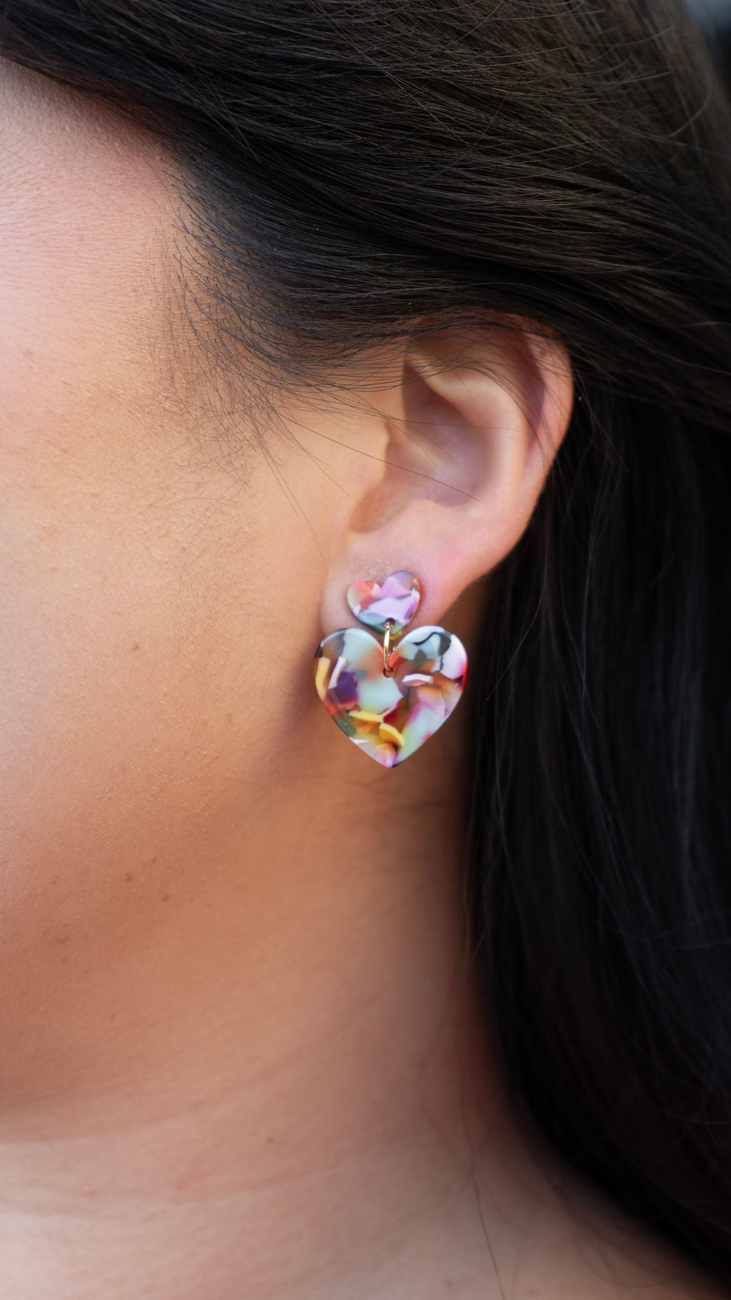 Darling Heart Earrings - Fiesta