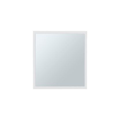 20" White Wood Floating Bathroom Vanity And Medicine Cabinet With Mirror
