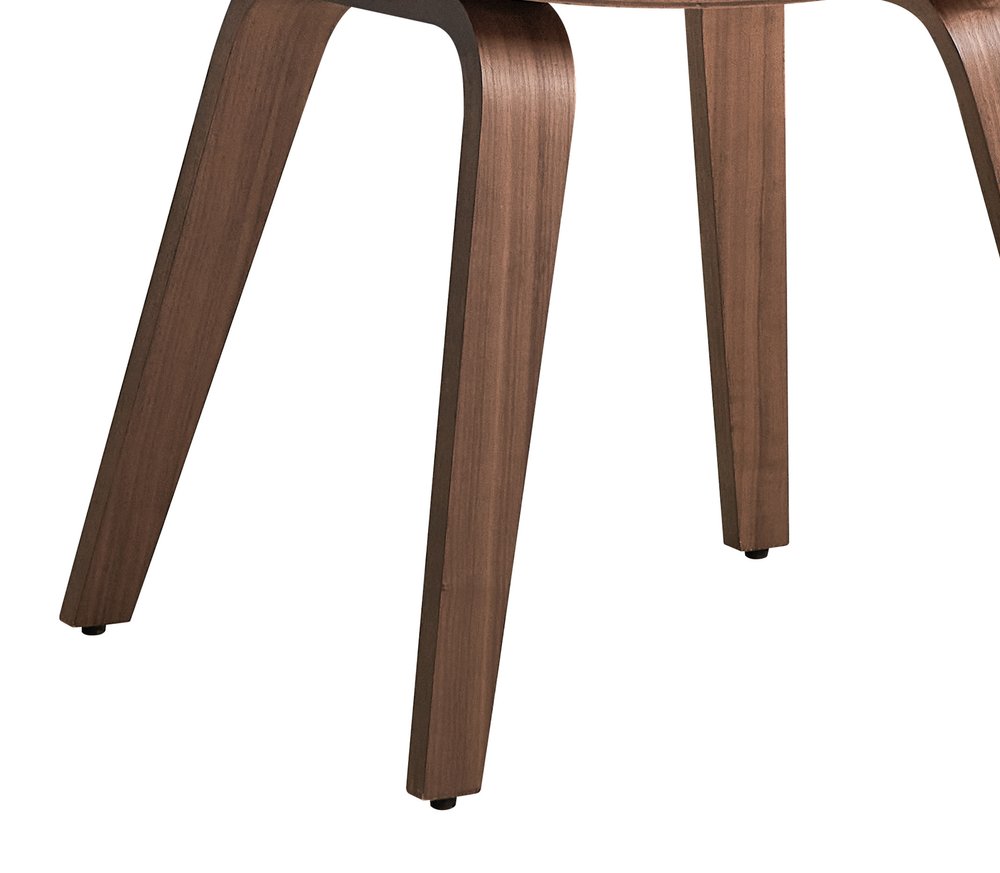 Set of Two Green and Brown Fabric Open Back Dining Side Chairs