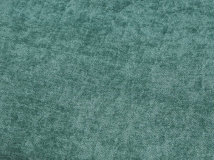 Set of Two Green and Brown Fabric Open Back Dining Side Chairs