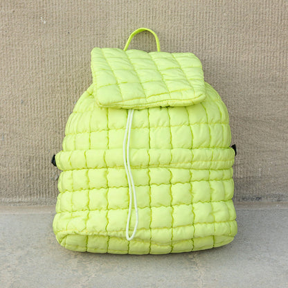 Stevie Quilted Puffer Backpack