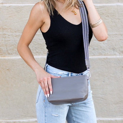 Aria Leather Compact Crossbody