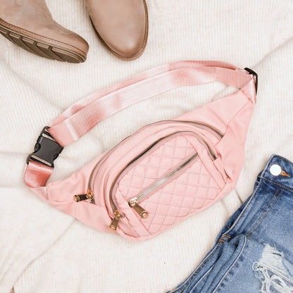 Quilted Sling/Belt Bag