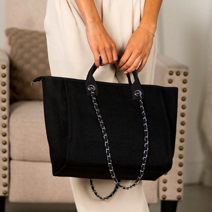Edith Tweed Tote Bag