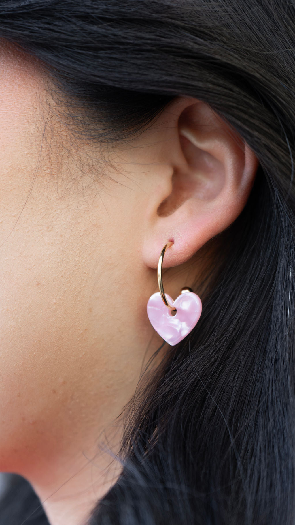 Sweetheart Hoops - Pink