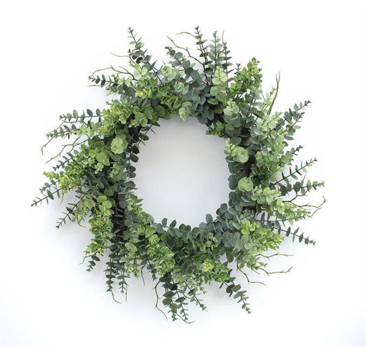 29" Green Artificial Eucalyptus Tree