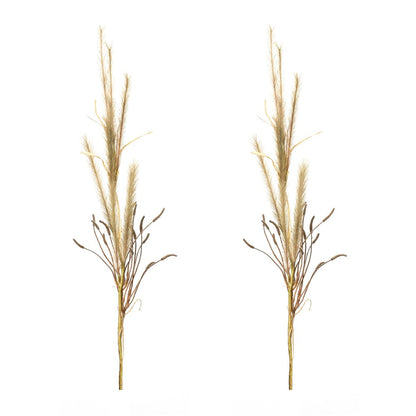Set of Two 47" Brown Artificial