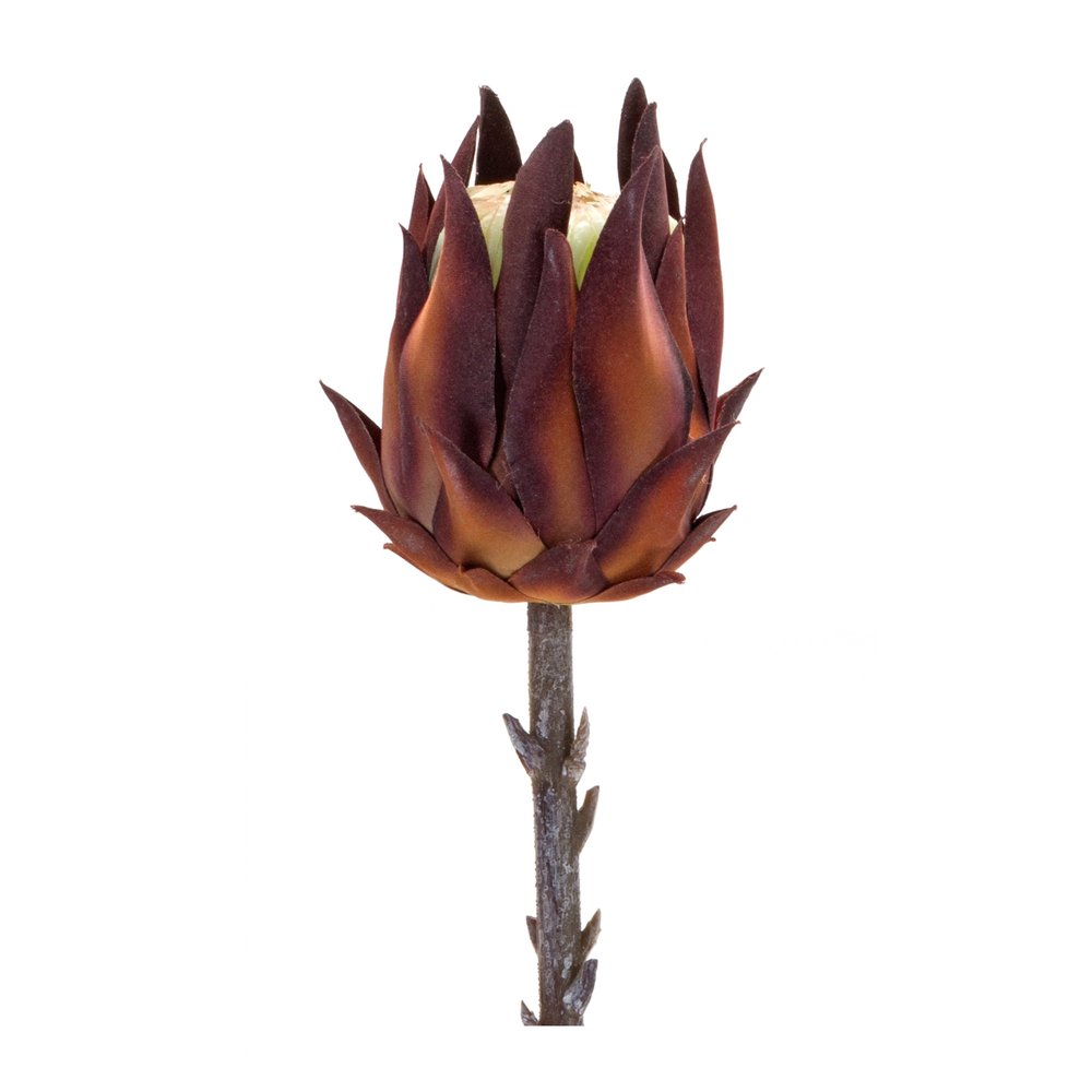 Set of Six 3" Orange Artificial