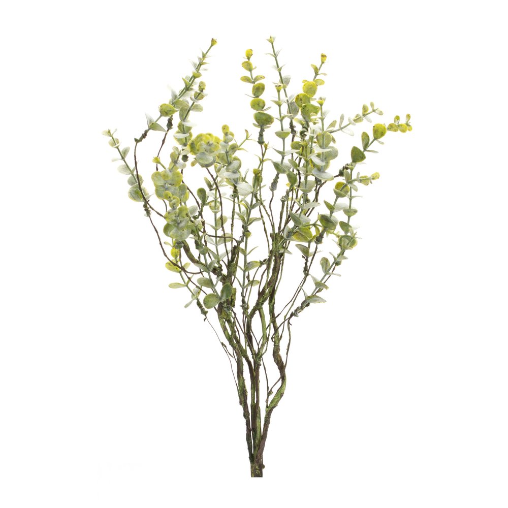 Set of six 18" Green Boxwood Artificial Plant in a No