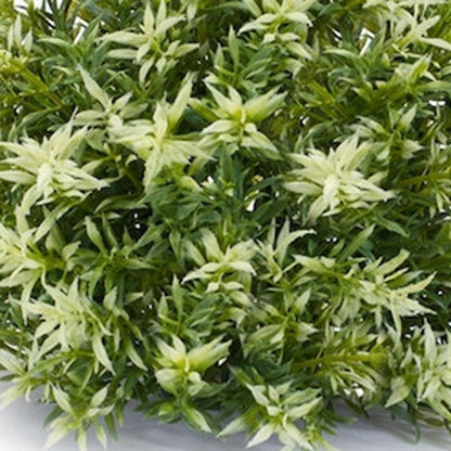Set of Six 10" Green Artificial