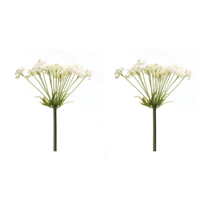 Set of Two 7" Green Artificial