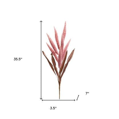 Set of Two 4" Pink Artificial