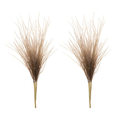 Set of Two 3" White Artificial
