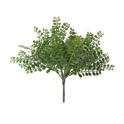 12 9" Green Fern Artificial Plant in a No