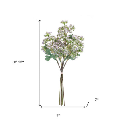 Set of Two 4" Green Artificial