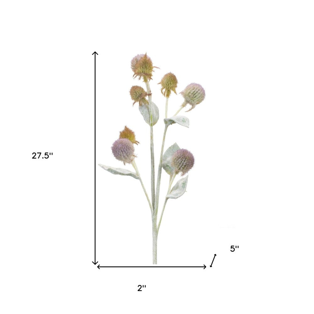 Set of Six 28" Purple Artificial