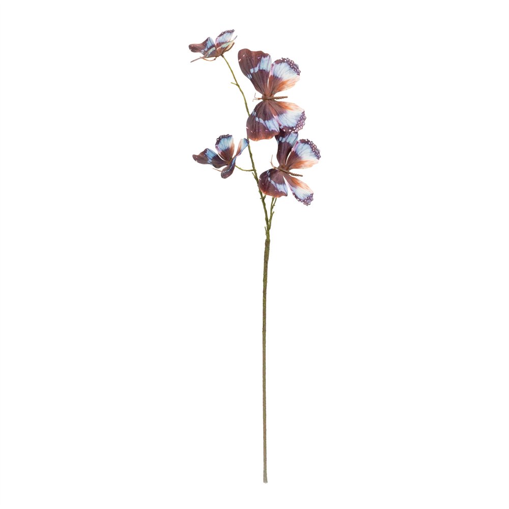Set of Six 5" Brown Artificial