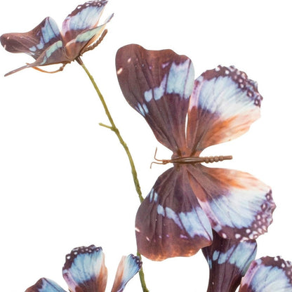 Set of Six 5" Brown Artificial