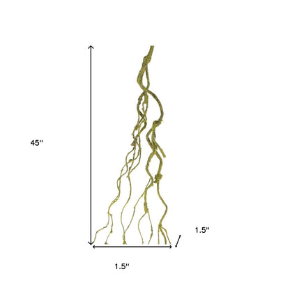 Set of six 45" Green Artificial Plant in a No