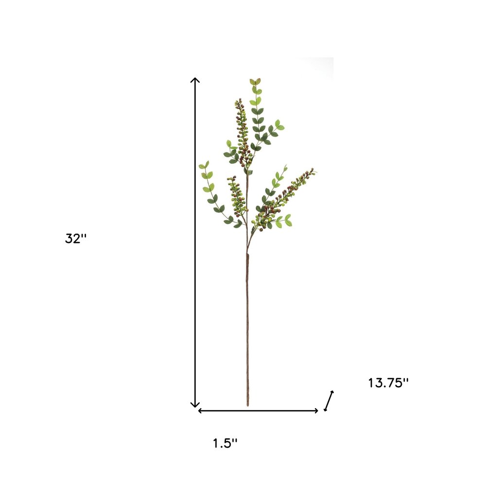 Set of Six 32" Red Artificial