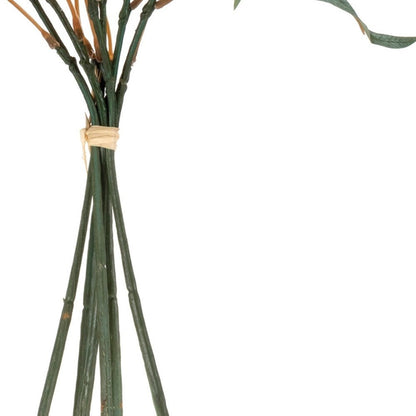 Set of Two 4" Green Artificial