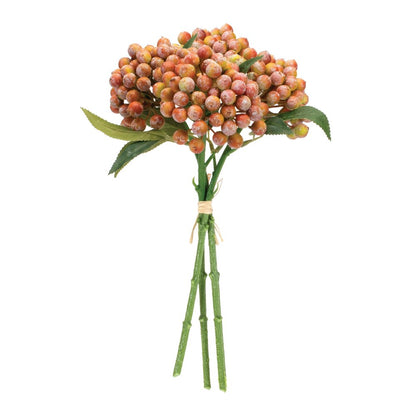 Set of Two 6" Orange Artificial