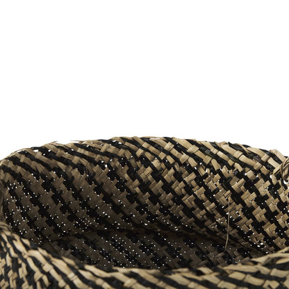 Set of Three Brown Nesting Water Hyacinth Basket