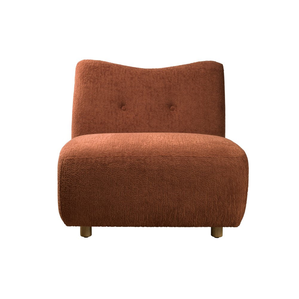 31" Green and Natural Fabric Side Chair