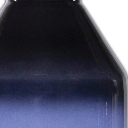7" Blue Ombre Glass Cylinder Table Vase