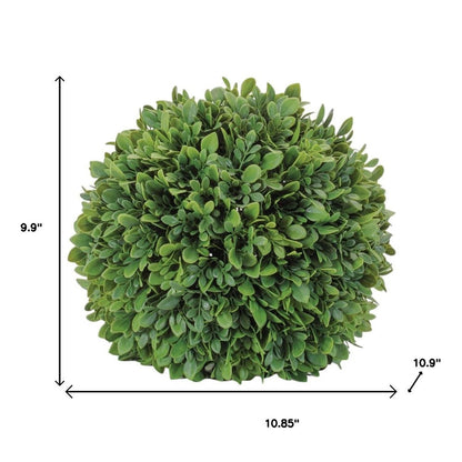 Set of Two 11" Green Artificial Foliage