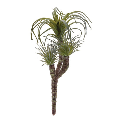 Set of Six 3" Green And Brown Artificial Succulent Tree