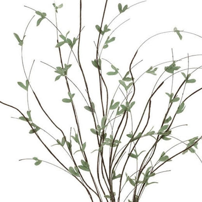 Set of Four 46" Green And Brown Artificial Foliage