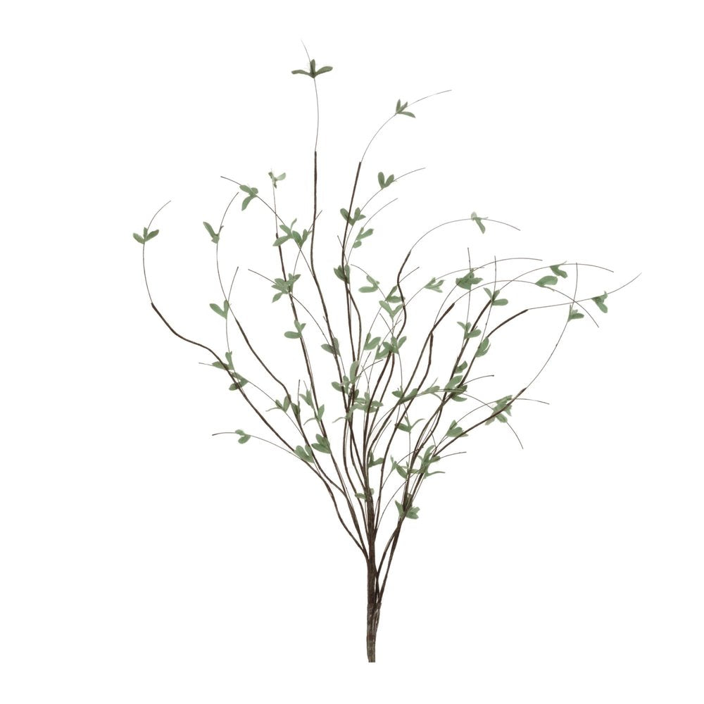 Set of Four 46" Green And Brown Artificial Foliage