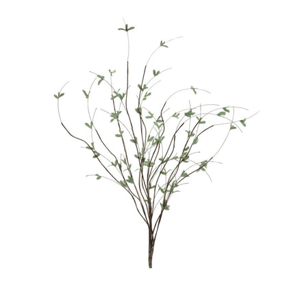 Set of Four 46" Green And Brown Artificial Foliage