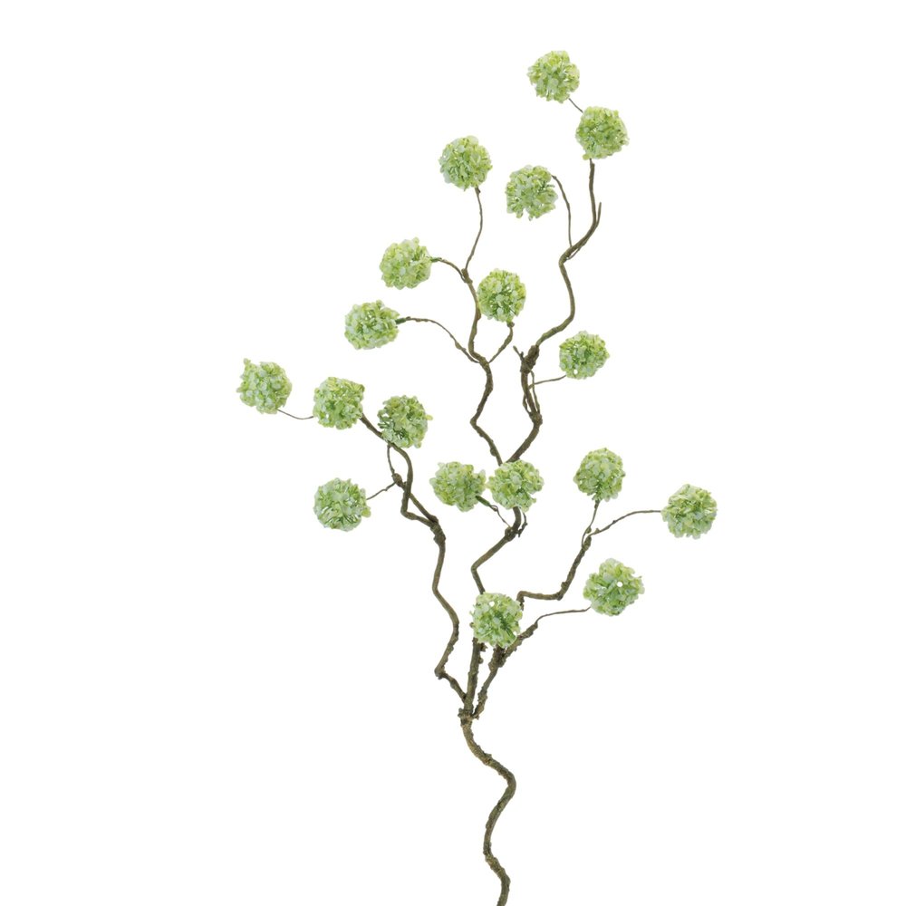 Set of Six 11" Green And Brown Artificial