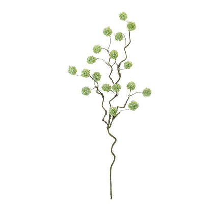 Set of Six 11" Green And Brown Artificial