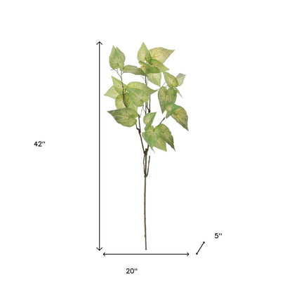 Set of four 42" Green Artificial Plant in a No