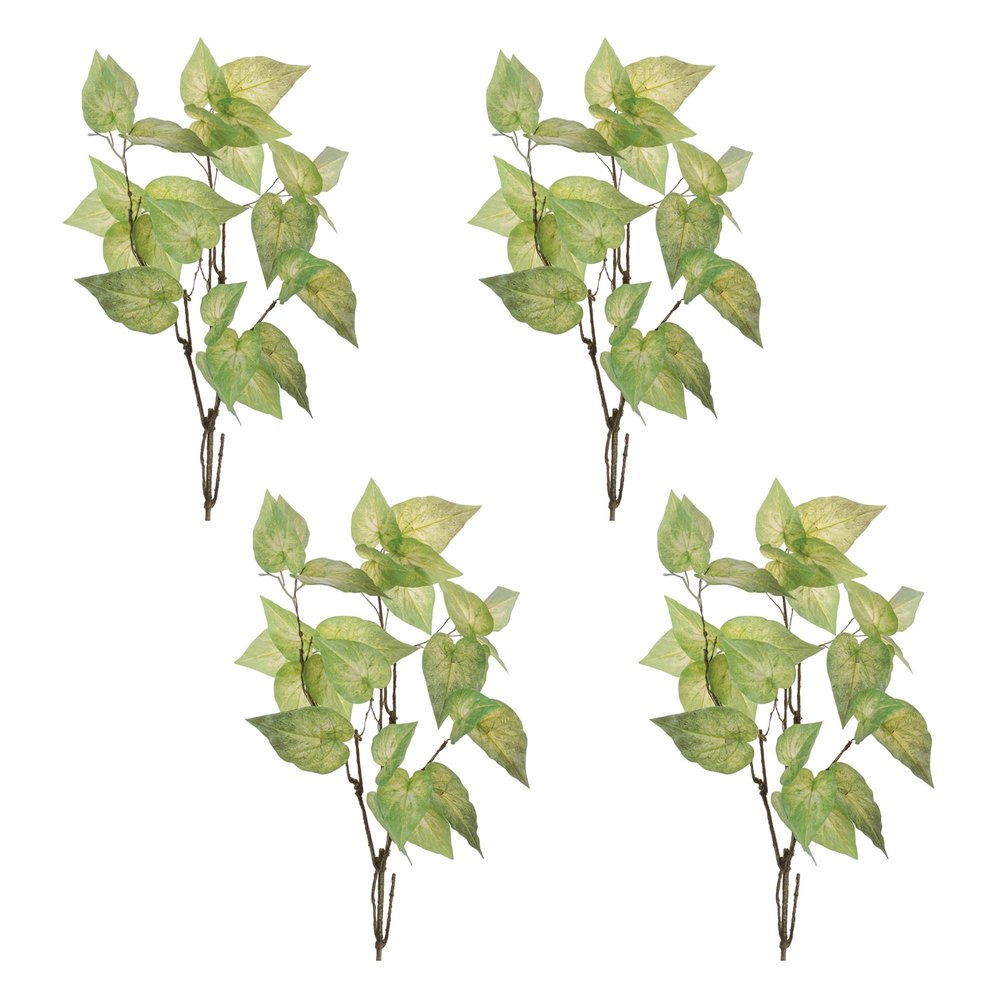 Set of four 42" Green Artificial Plant in a No