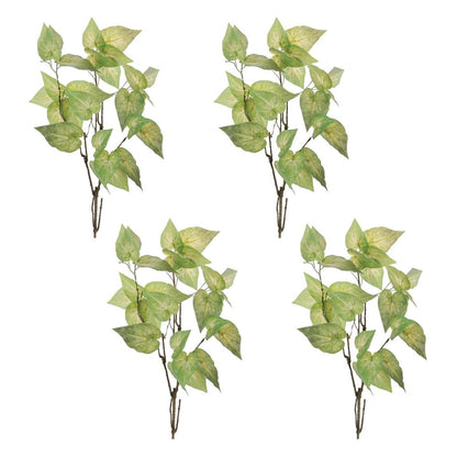 Set of four 42" Green Artificial Plant in a No