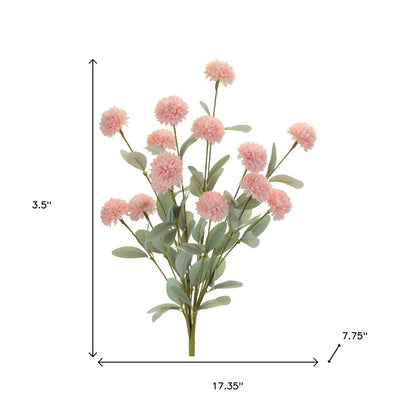 Set of four 4" Pink Artificial Plant in a No