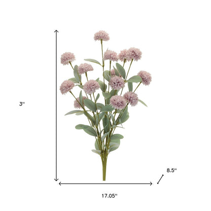 Set of four 3" Purple Artificial Plant in a No