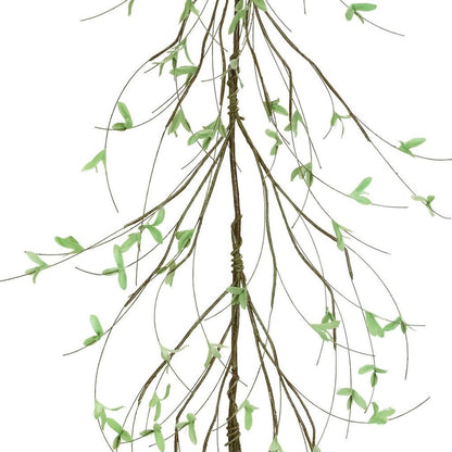 Set of Two 64" Green And Brown Artificial Foliage