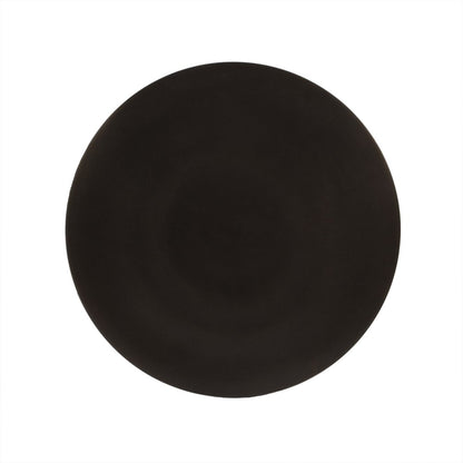 23" Bronze Metal Round Pedestal End Table