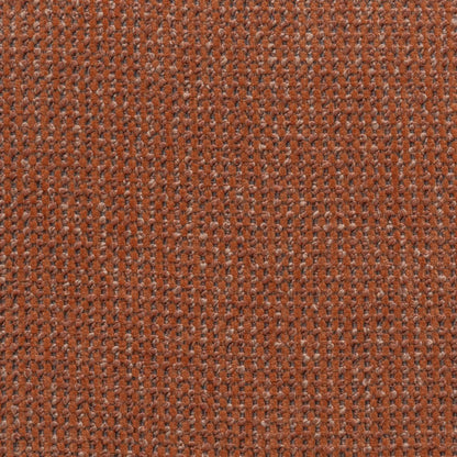 30" Rust and Brown Fabric And Wood Arm Chair