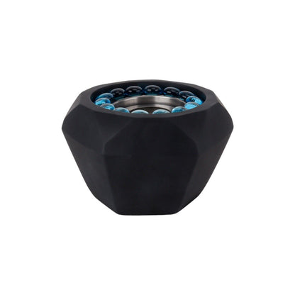 6" Black Magnesium Oxide BioEthanol Portable Firepit