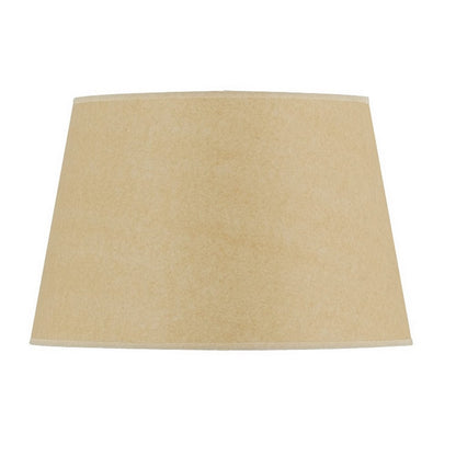 Tan Linen Plain Drum Lamp Shade